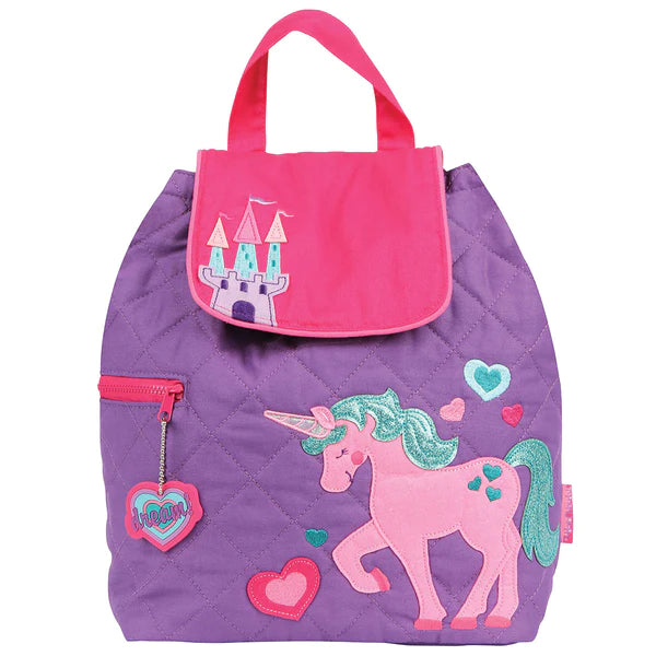 QUILTED BACKPACK UNICORN