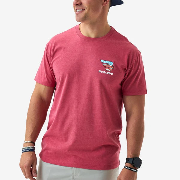AMERICAN DOGS SS - HEATHER CRIMSON