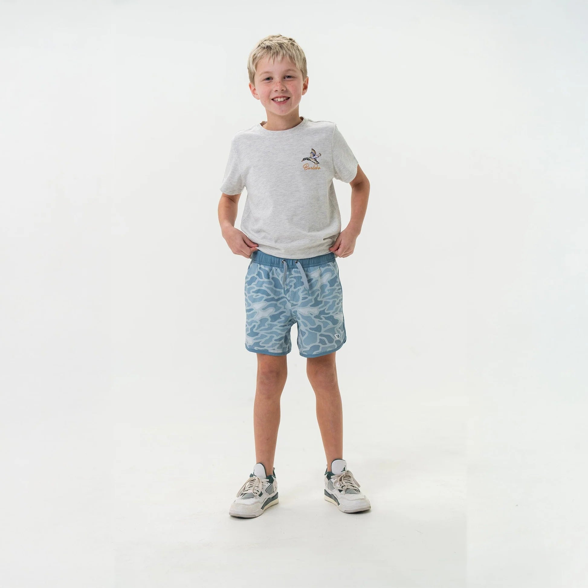 YOUTH - SWIM TRUNK - SEASIDE CAMO