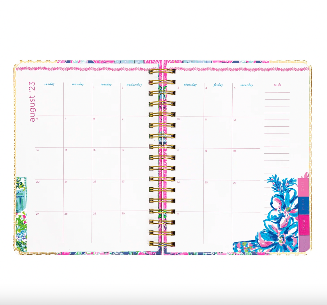 LARGE 17 MONTH AGENDA - ALWAYS BE BLOOMING