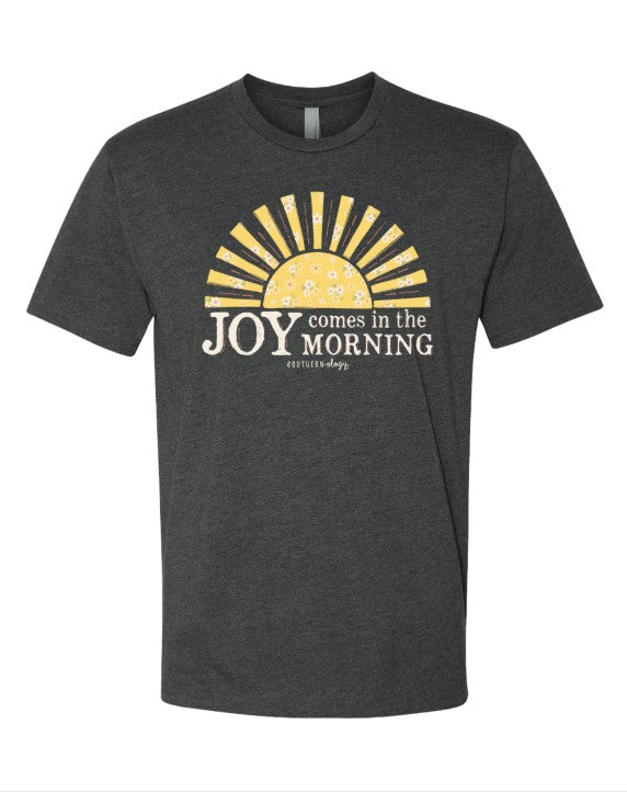 JOY COMES IN THE MORNING SHORT SLEEVE TEE