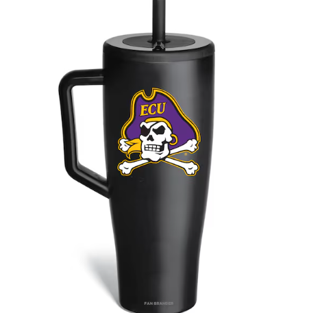 BRUMATE ERA - ECU PIRATES LOGO - MATTE BLACK