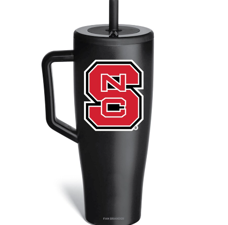 BRUMATE ERA - NC STATE WOLFPACK LOGO - MATTE BLACK