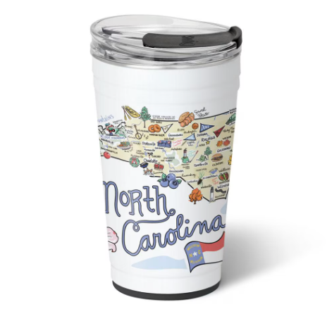 PARTY CUP 24OZ - NORTH CAROLINA