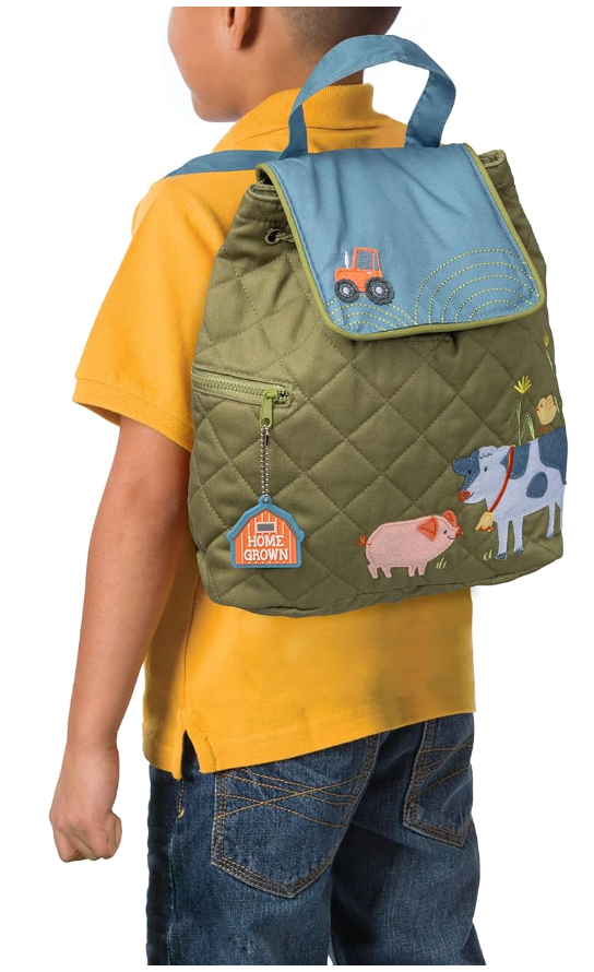 QUILTED BACKPACK - FARM