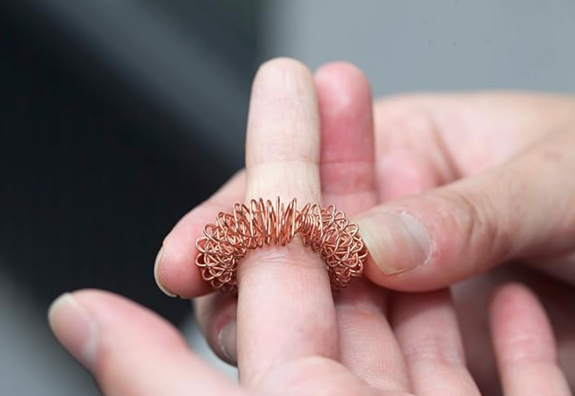 ACUPRESSURE MASSAGE RINGS SET