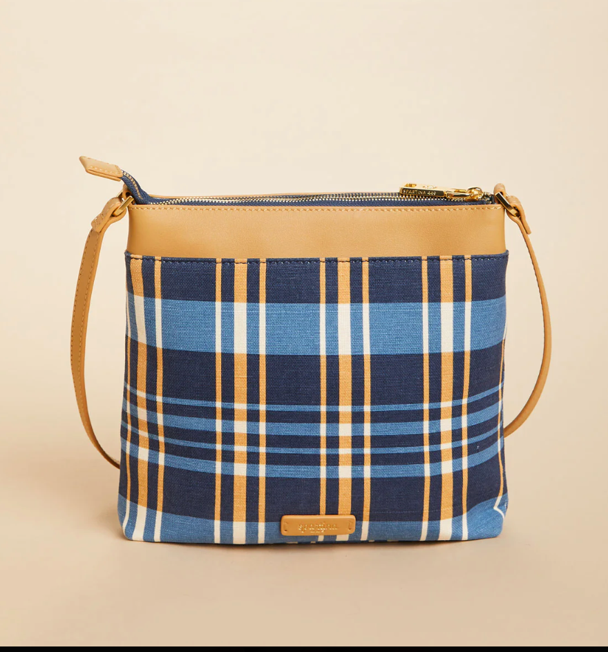 POCKET HIPSTER KALALANTA PLAID NAVY