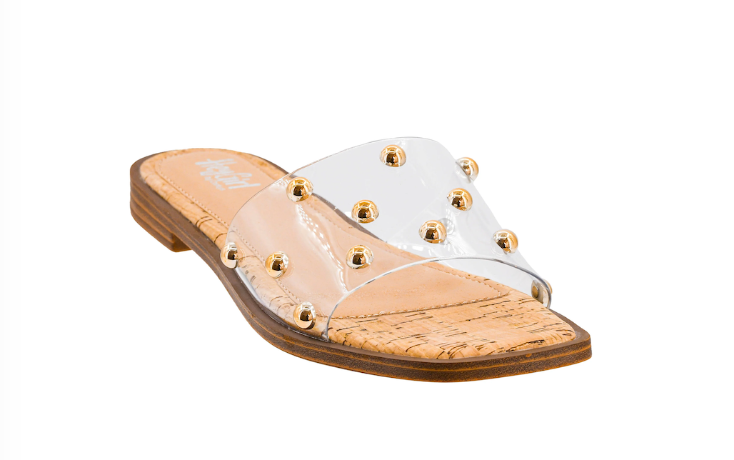 COME ABOARD - CLEAR WITH STUDS