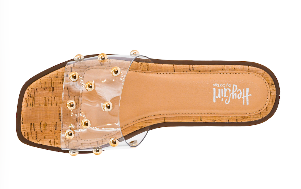 COME ABOARD - CLEAR WITH STUDS