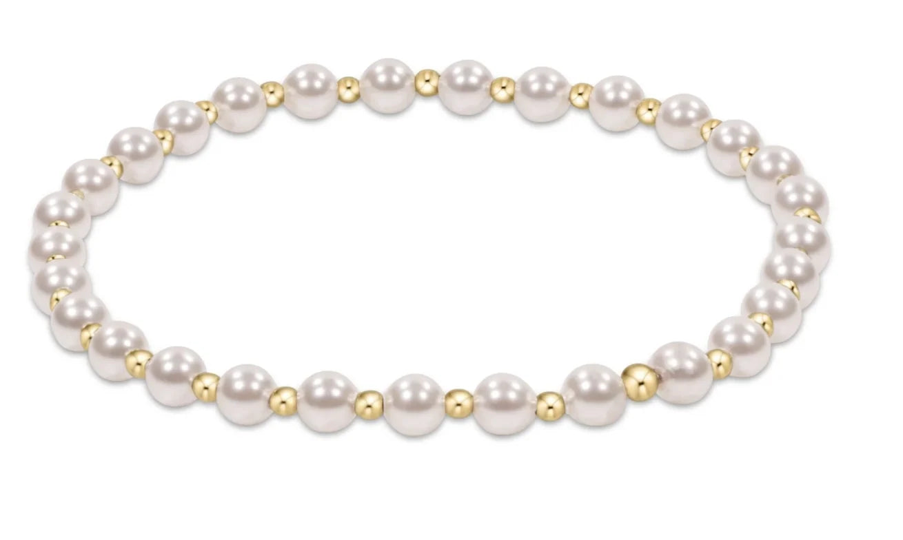 GRATEFUL PEARL 3MM BRACELET