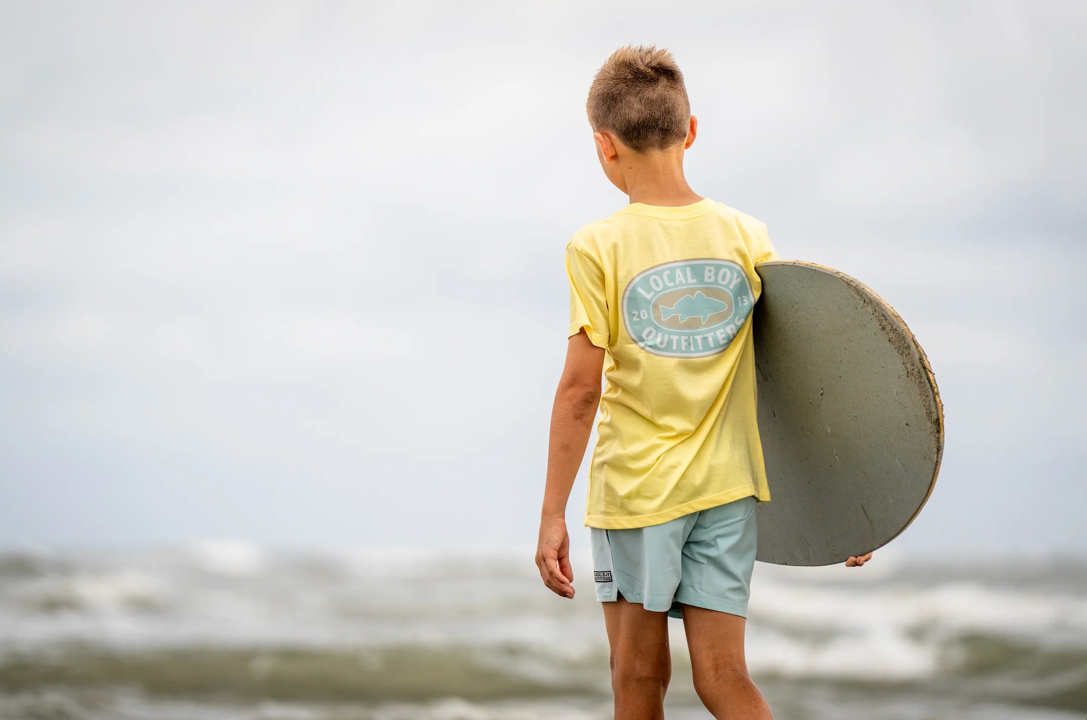 YOUTH - SANDY RED SS TEE - BANANA