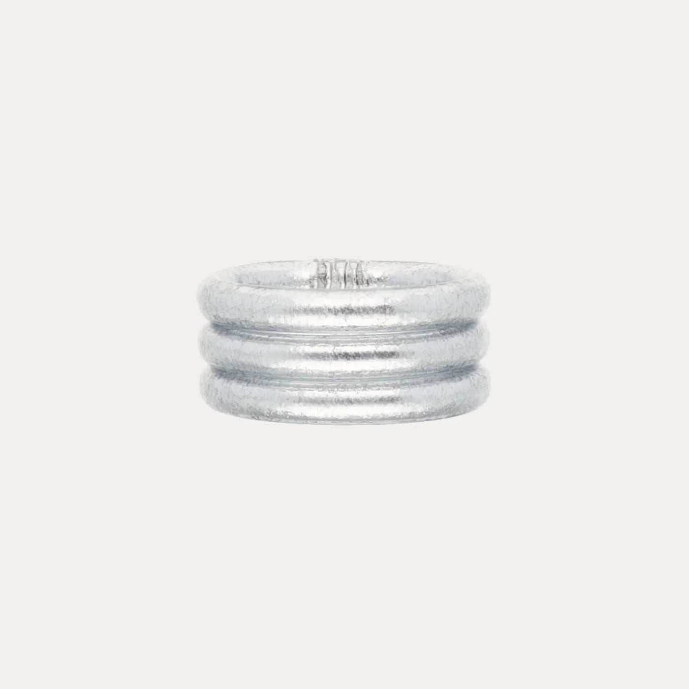 SILVER ALL WEATHER RINGS - SET OF 3