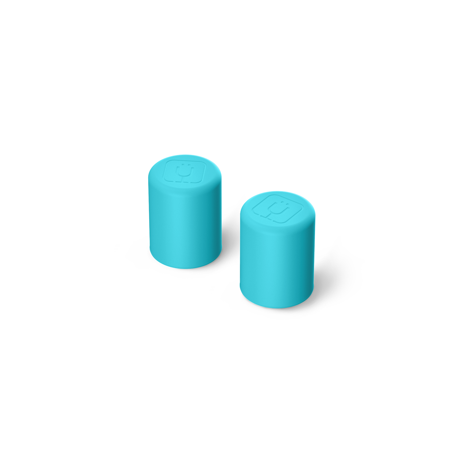 MAGNETIC STRAW CAPS - CURACAO