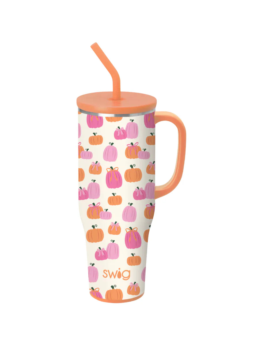 PUMPKINS & BOWS MEGA MUG 40OZ