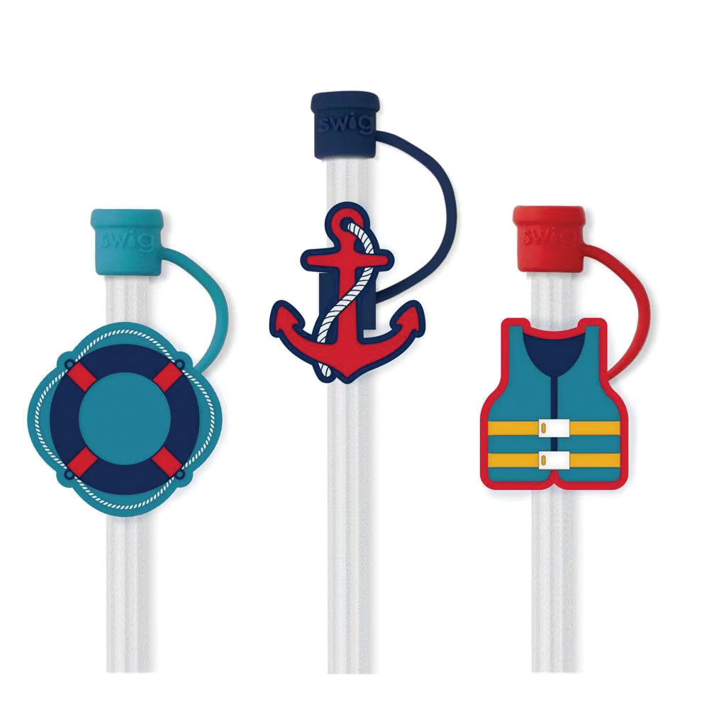 ERRBODY ON THE BOAT STRAW TOPPER