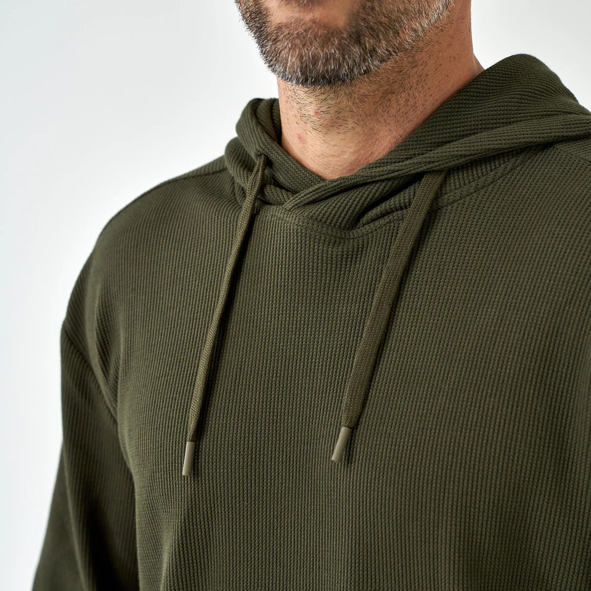 THERMAL HOODIE - MALLARD GREEN