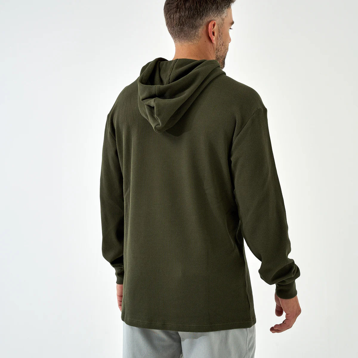 THERMAL HOODIE - MALLARD GREEN