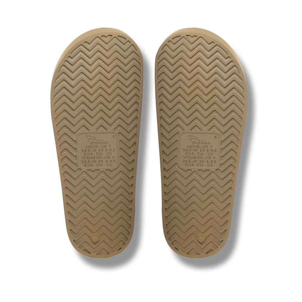 ARCH SUPPORT SLIDES - TAUPE