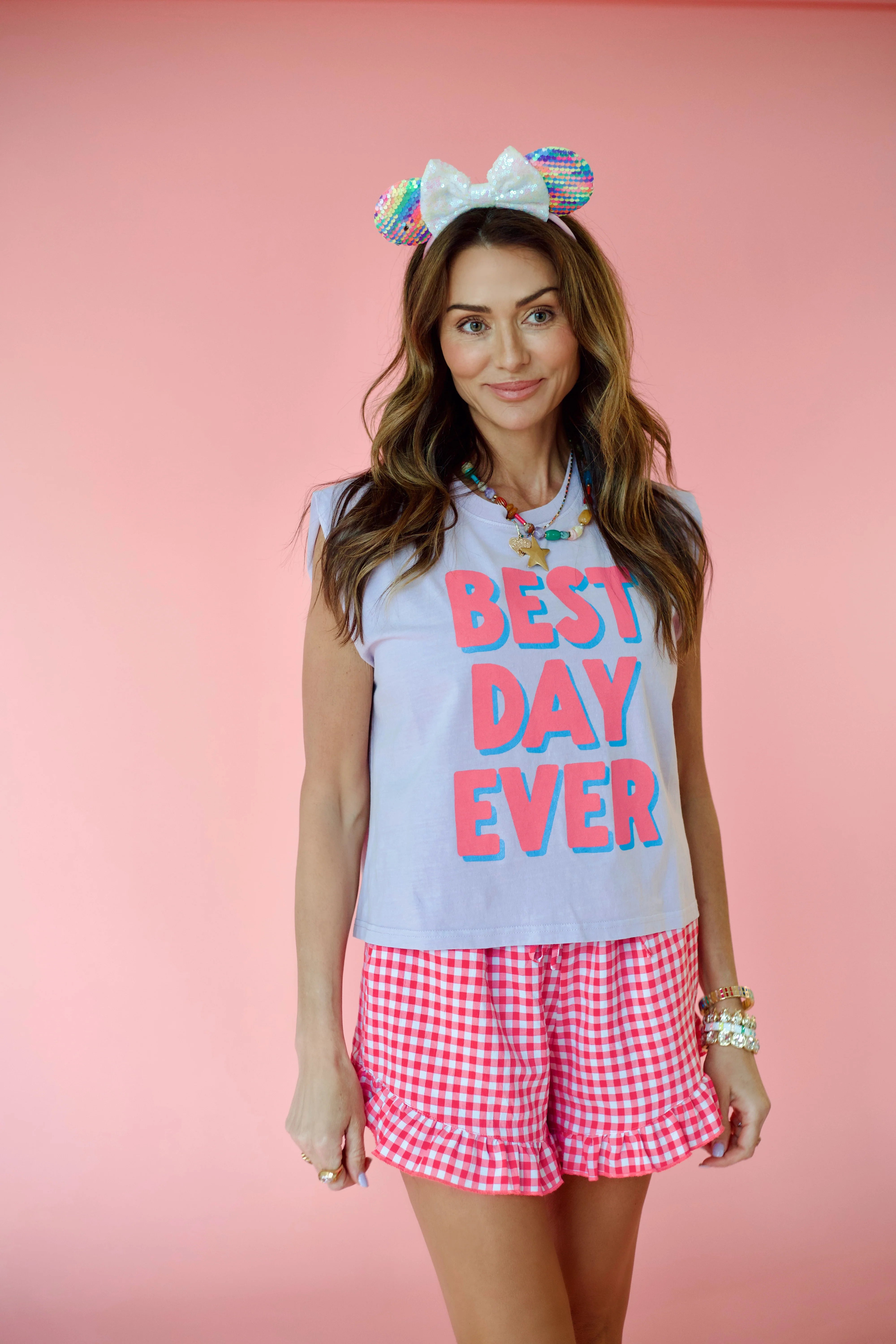 BEST DAY EVER TANK - LILAC