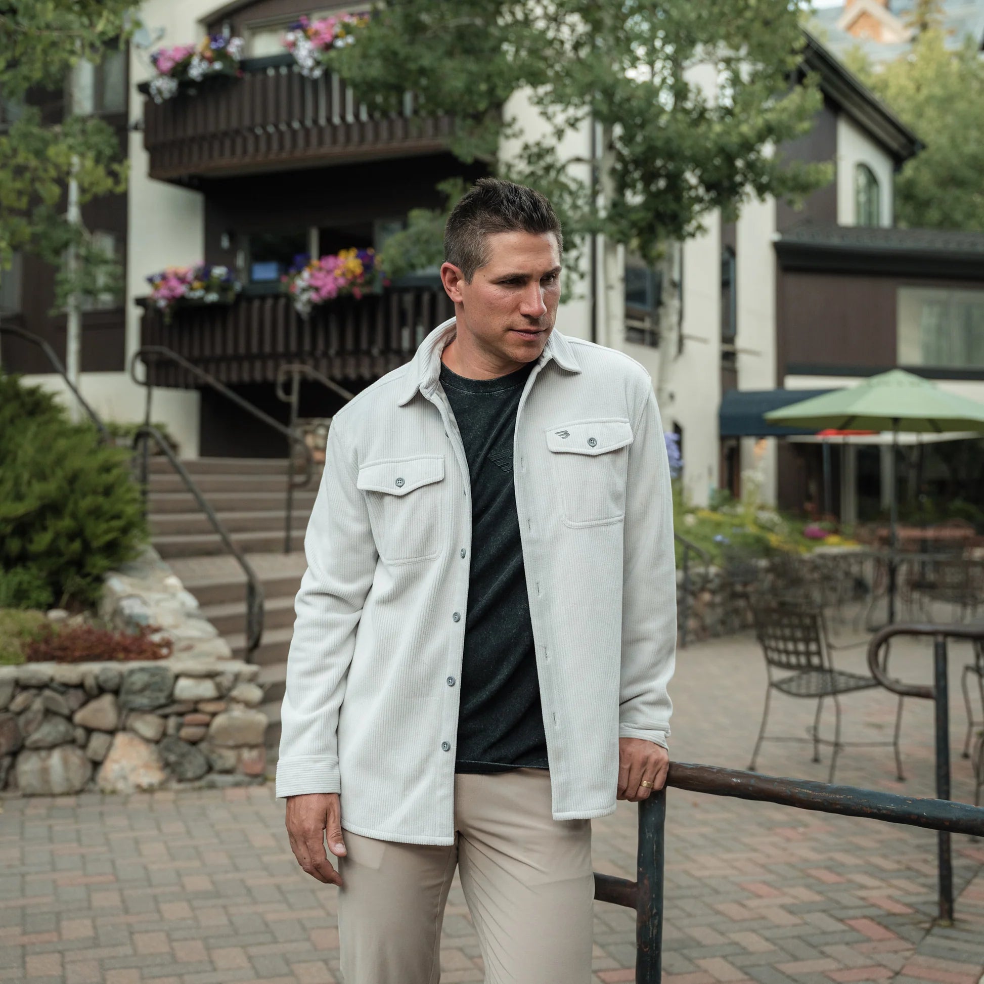 KINGS JACKET - LIGHT GREY - CLASSIC DEER CAMO LINING