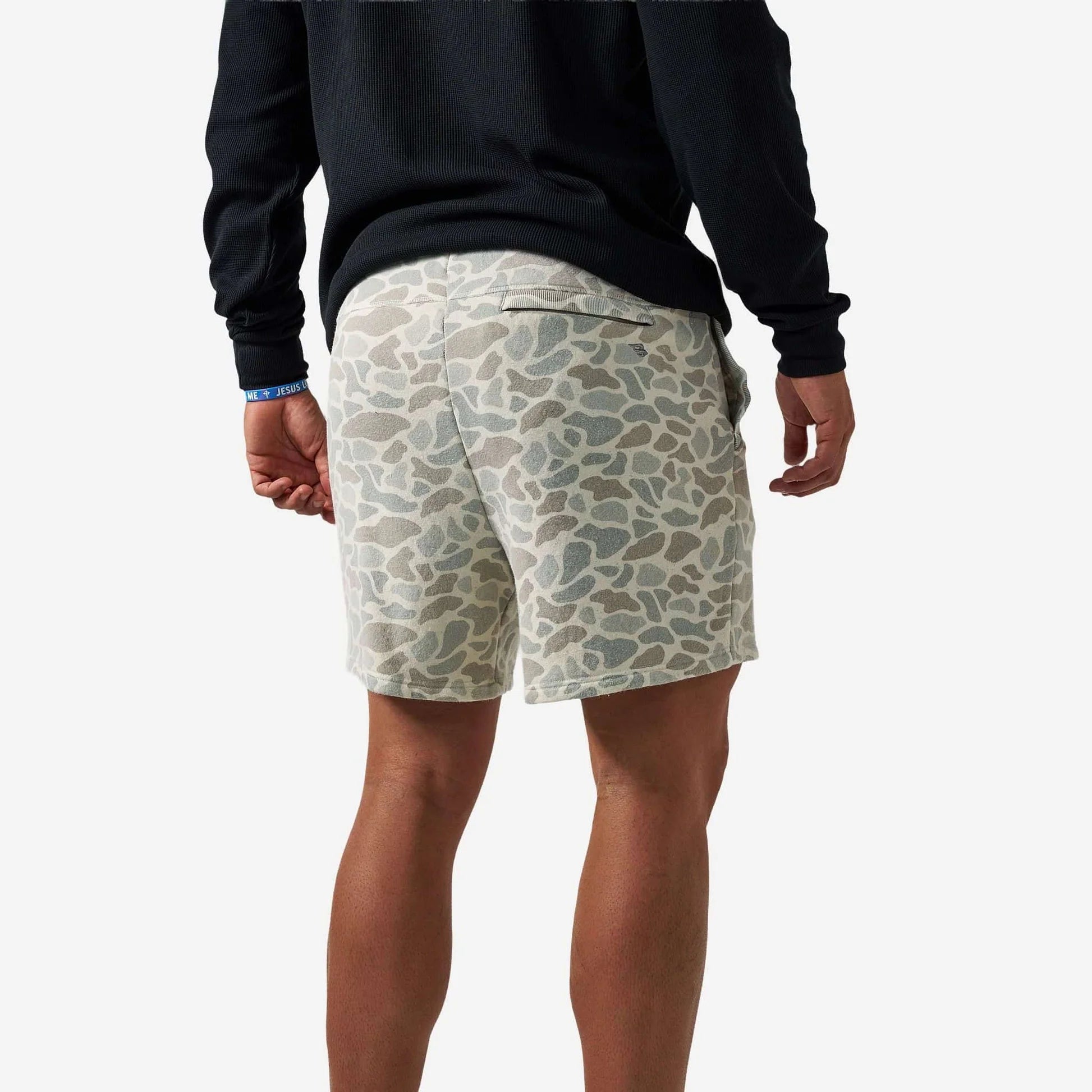 VINTAGE WASHED SHORTS - CLASSIC DEER CAMO