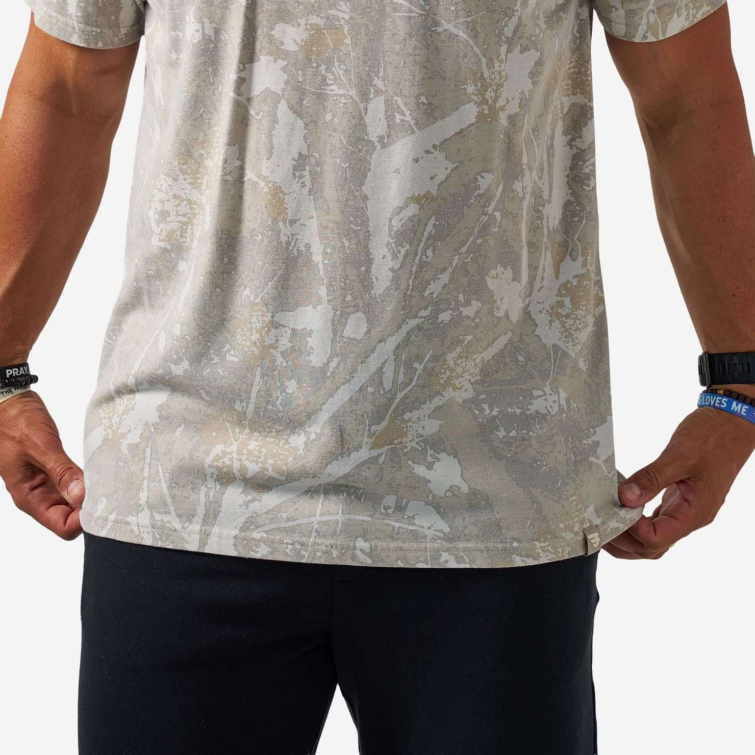 VINTAGE WASHED TEE - DRIFTER CAMO