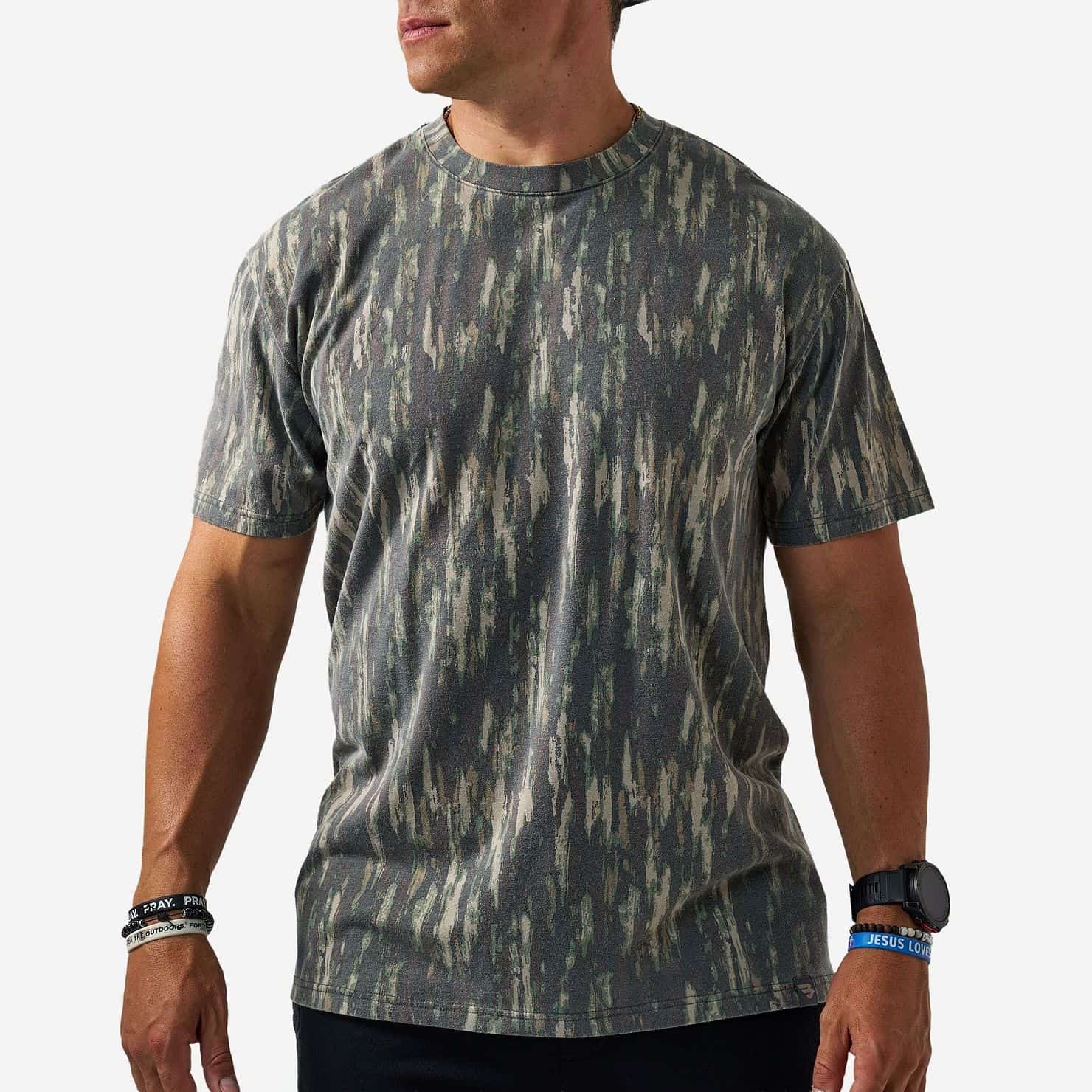 VINTAGE WASHED TEE - MIDLAND CAMO