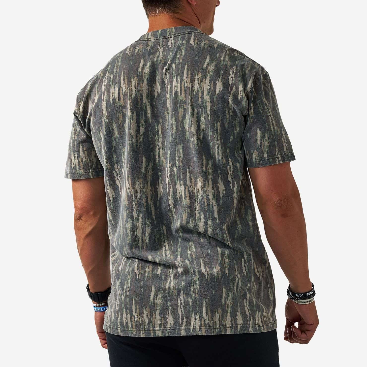 VINTAGE WASHED TEE - MIDLAND CAMO
