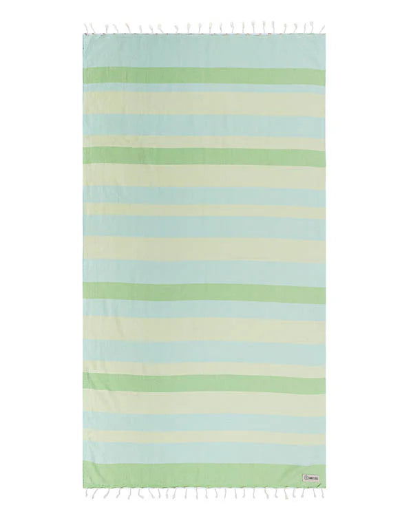 PEPPERMINT HERRINGBONE STRIPE - MINT