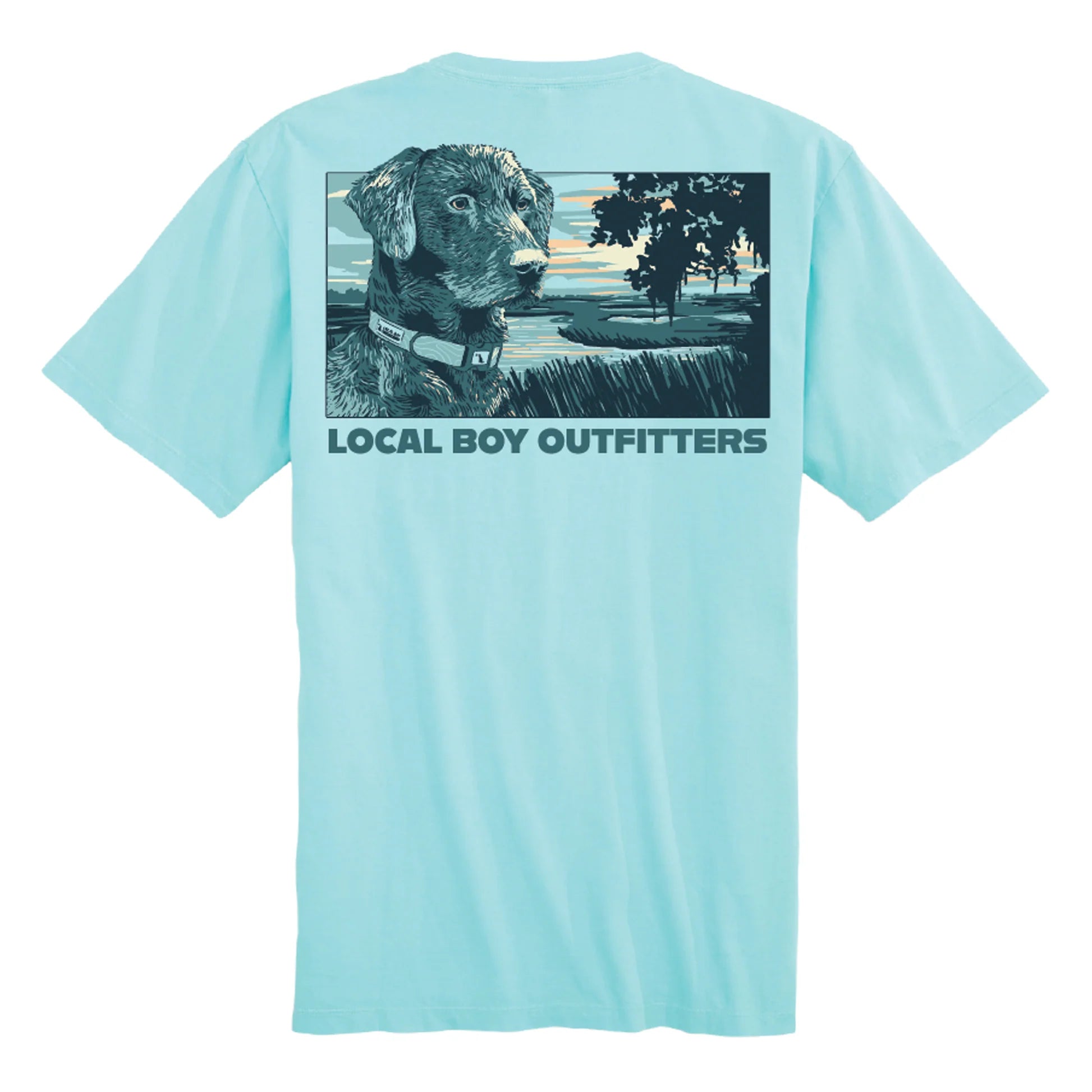 YOUTH - WETLANDS WATCHDOG SS TEE - AQUA