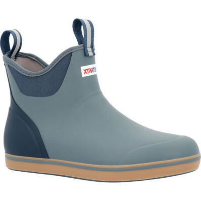 6" ANKLE DECK BOOT (MENS) - STORMY BLUE
