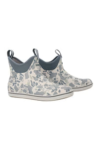 MENS ANKLE DECK BOOT- STORMY DUCK CAMO