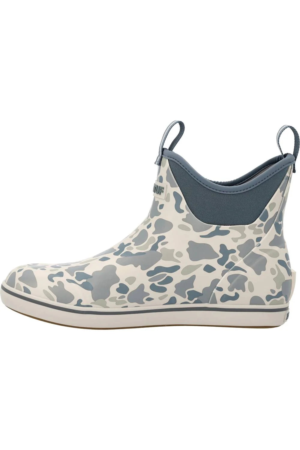 MENS ANKLE DECK BOOT- STORMY DUCK CAMO