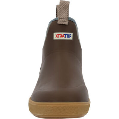 6" ANKLE DECK BOOT (MENS) - EARTH BROWN