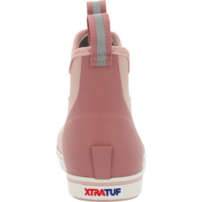 WOMEN'S 6" ANKLE DECK BOOT - BLUSH PINK