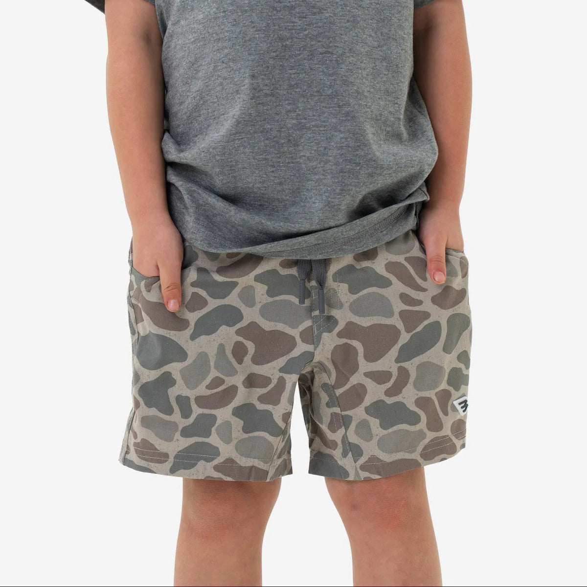 YOUTH ATHLETIC SHORT - CLASSIC DEER CAMO