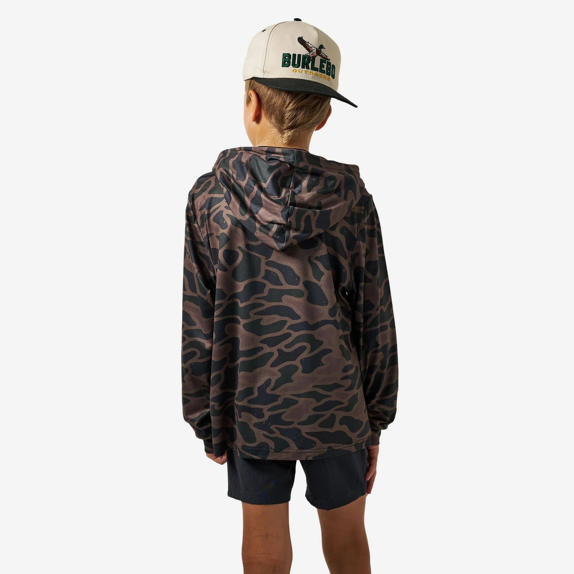 YOUTH PERFORMANCE HOODIE - BENDITA CAMO