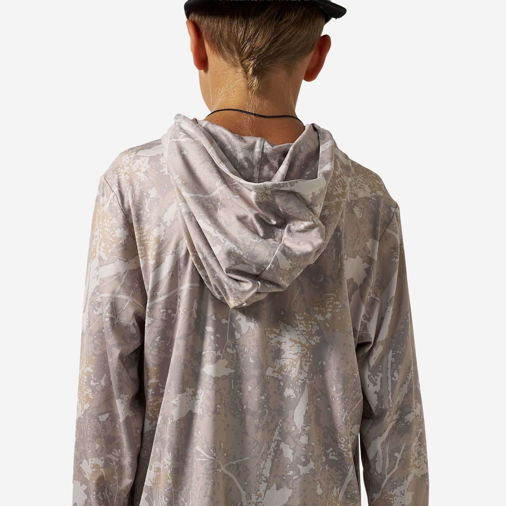 YOUTH PERFORMANCE HOODIE - DRIFTER CAMO