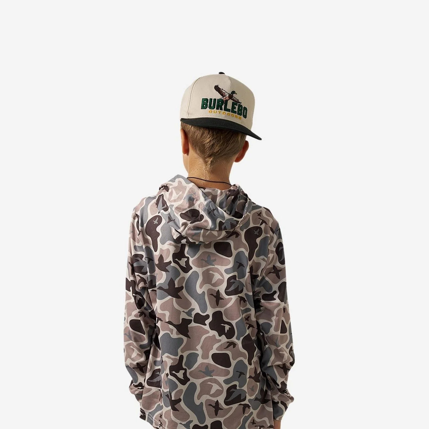 YOUTH PERFORMANCE HOODIE - MALLARD MAYHEM CAMO