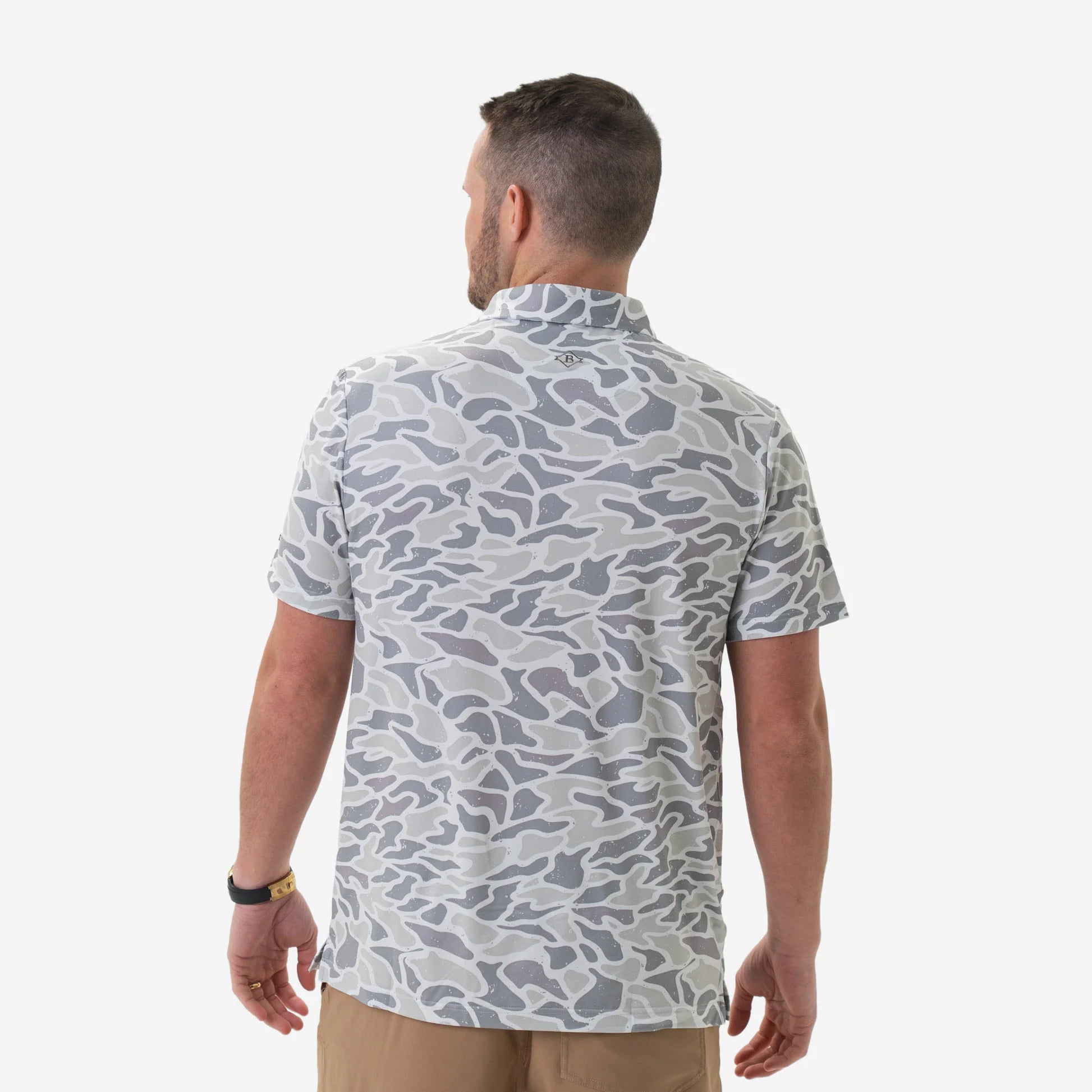 PERFORMANCE POLO - WHITE CAMO