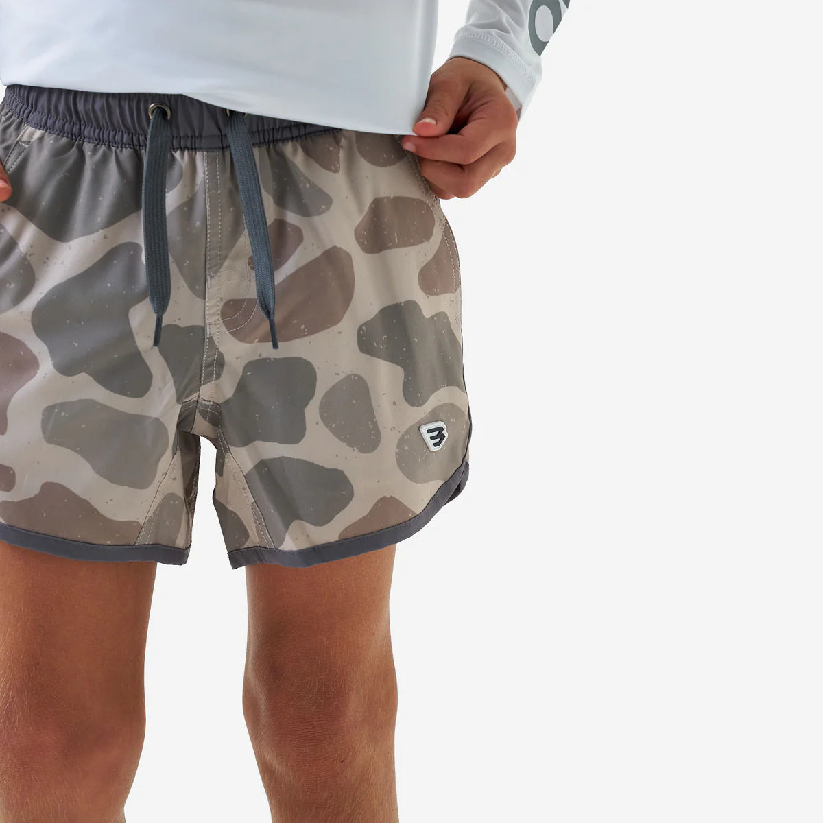 YOUTH - SWIM TRUNK - JUMBO DEER CAMO