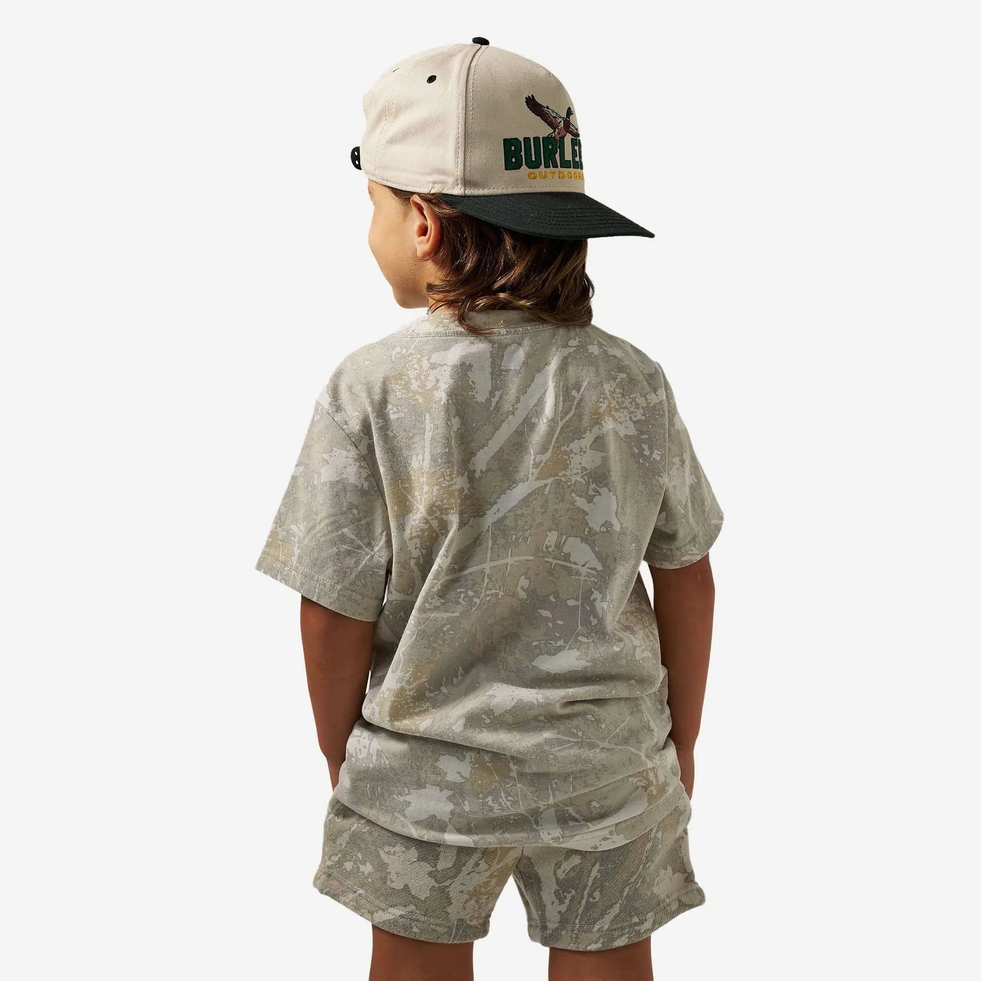 YOUTH VINTAGE WASHED TEE - DRIFTER CAMO