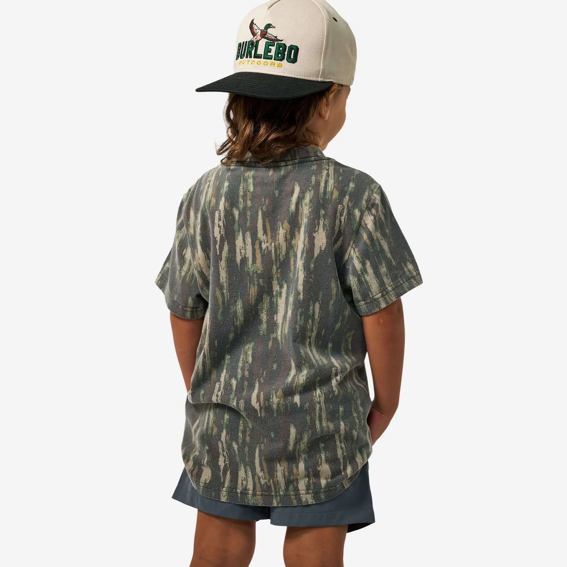 YOUTH VINTAGE WASHED TEE - MIDLAND CAMO