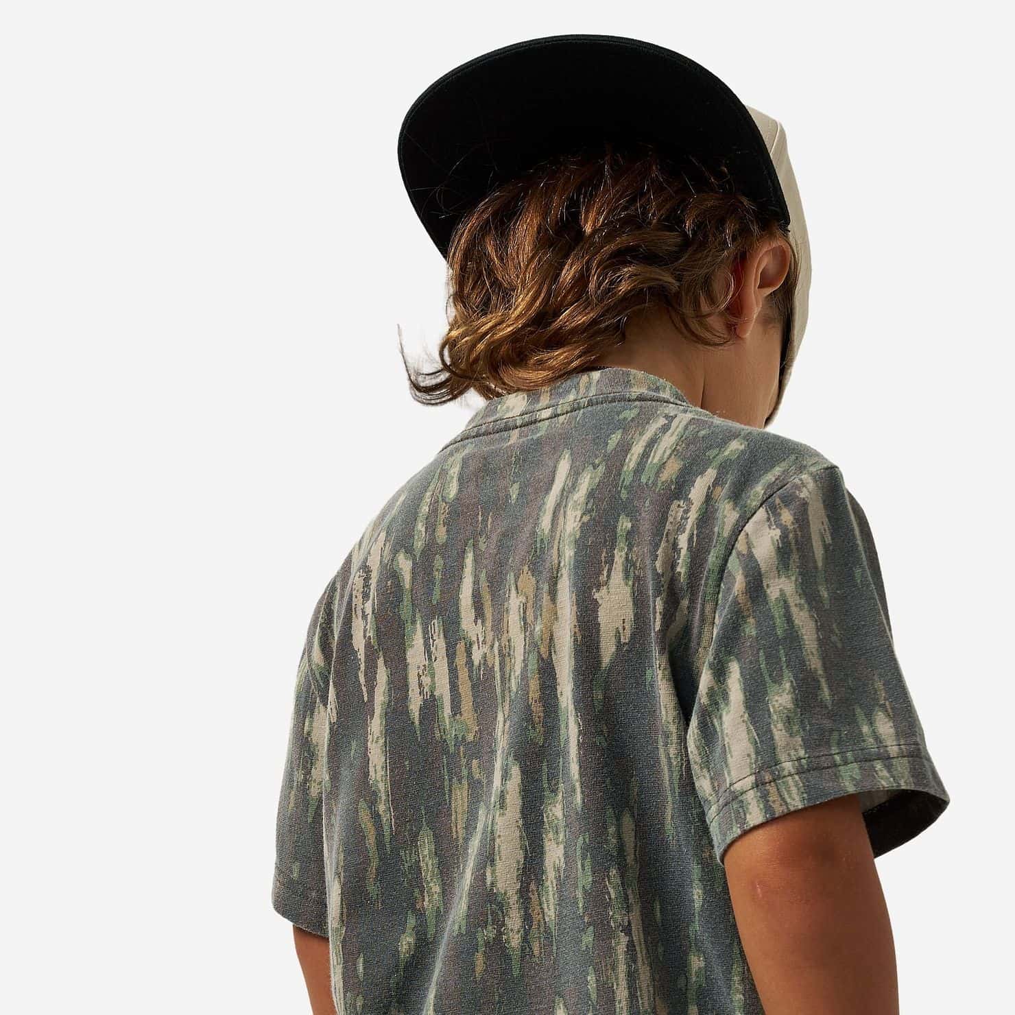 YOUTH VINTAGE WASHED TEE - MIDLAND CAMO