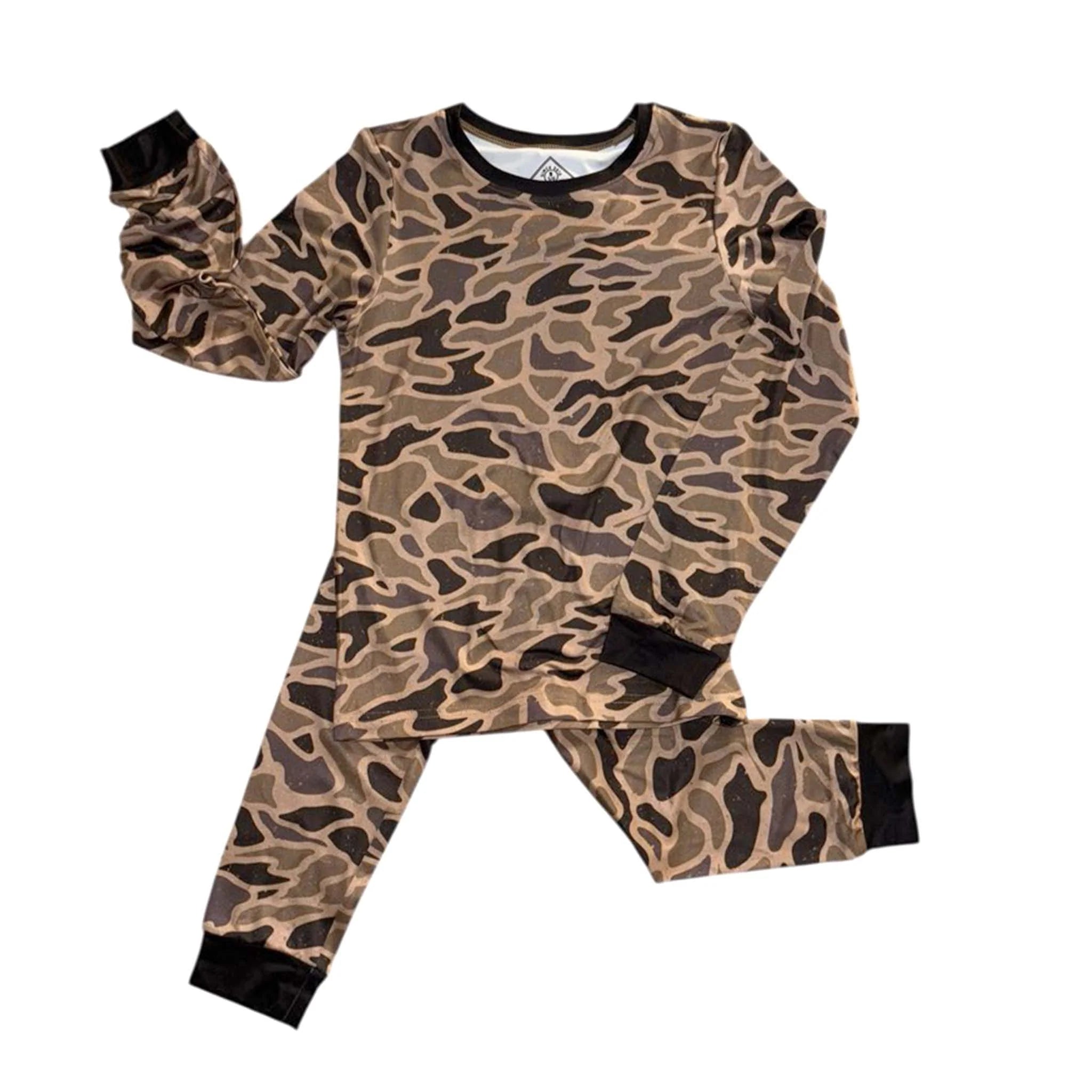 YOUTH - PERFORMANCE PAJAMA SET - GUAGE CAMO