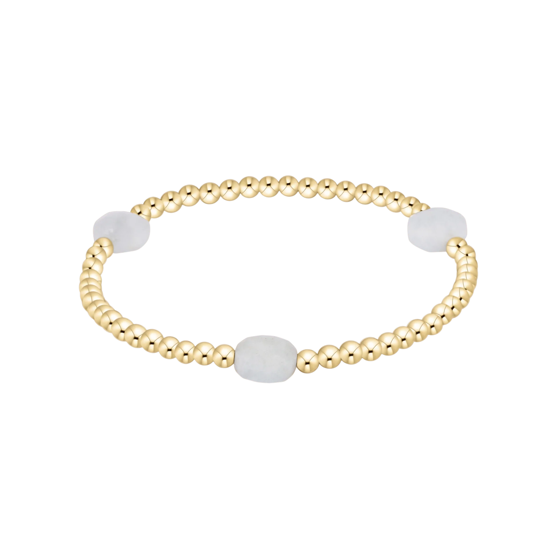 Admire Gem 3mm Gold Bracelet