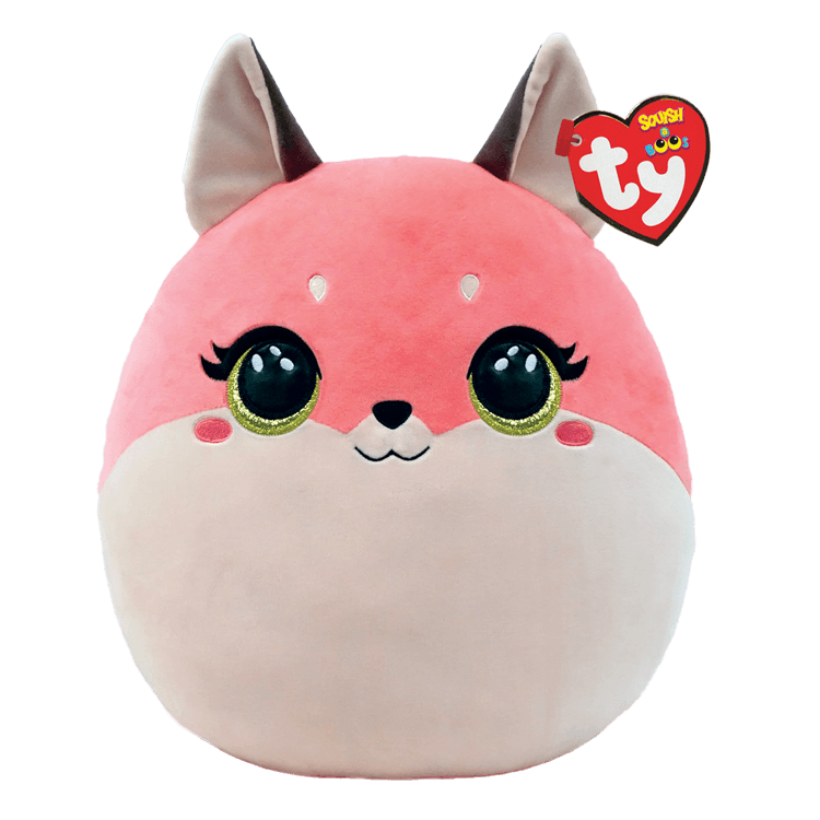 ROXIE PINK FOX SMALL SQUISH 10"