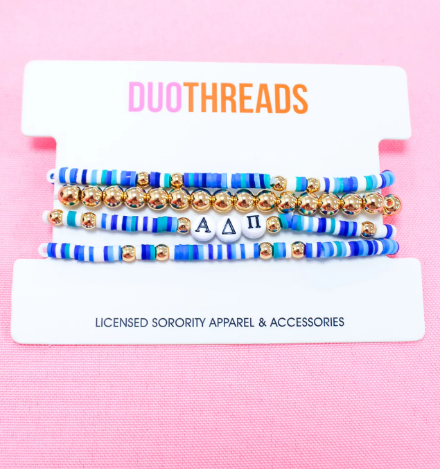 MILEY BRACELET STACK - ALPHA DELTA PI