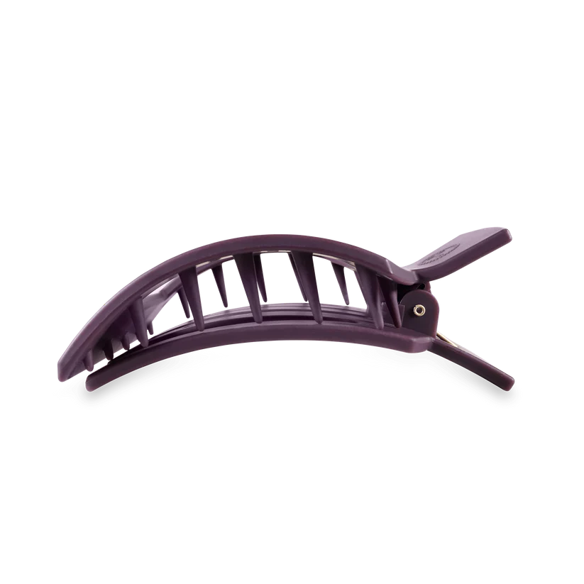 FLAT SQUARE CLIP BURGUNDY BLISS