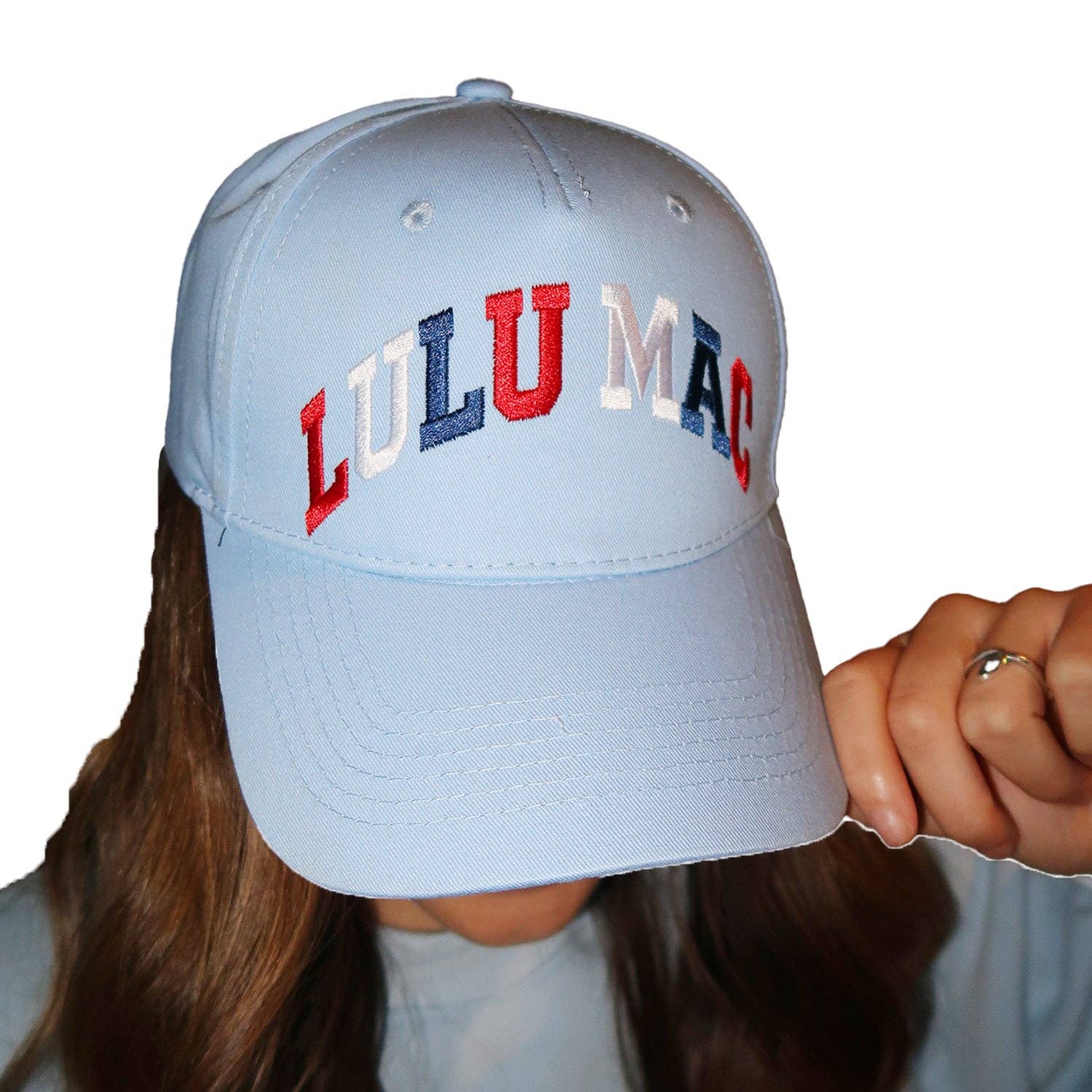 LULU MAC STITCH CAP - RED/WHITE/BLUE